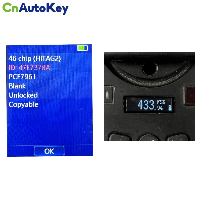 CN009004 Peugeot 307 Remote Key 2 Button 434 MHZ  FSK 2011-2013 CE0536