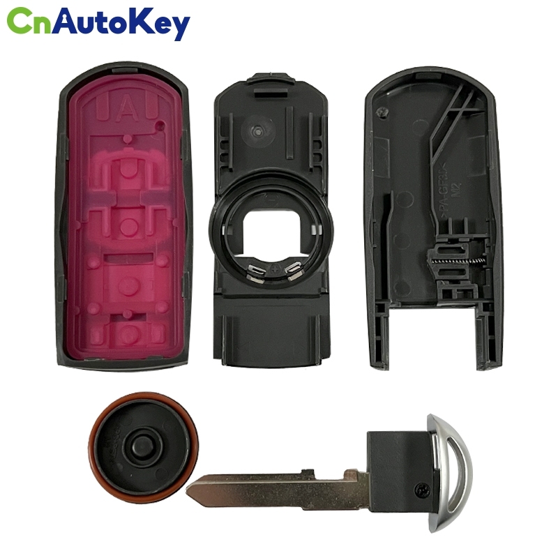 CS026026 4 Button For Mazda Smart Key Shell
