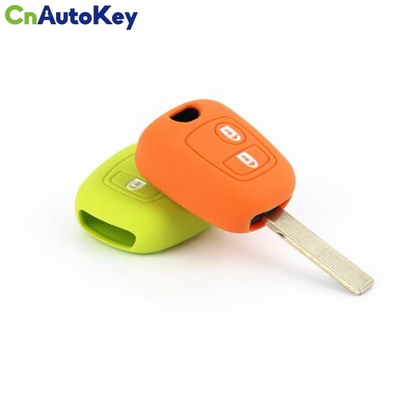 CS009049  Silicone Key Car Case Protector Remote Key Cover For Peugeot 107 206 207 307 For Citroen C1 C2 C3 C4 Picasso For Toyota Aygo