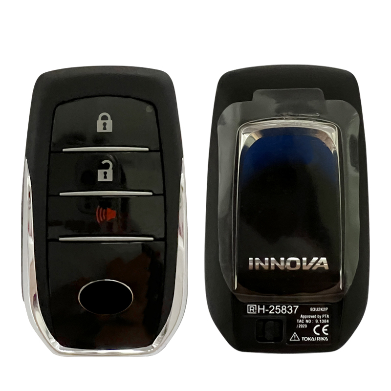 CN007305  For  key Fit for Toyota INNOVA 2+1Button Smart Remote key 433MHZ FCC ID :B3U2K2P