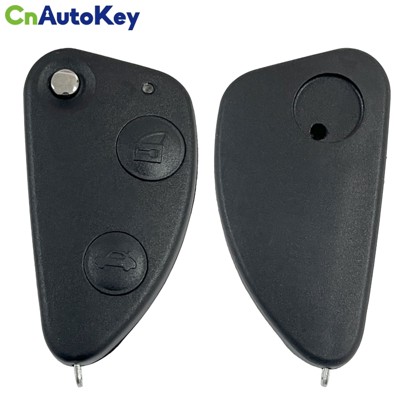 CN092006    Replacement Remote Car Key Combo Flip Fob 2 Button With Uncut SIP22 Blade 433MHZ ID48 Chip for Alfa Romeo 147 156 166 GT