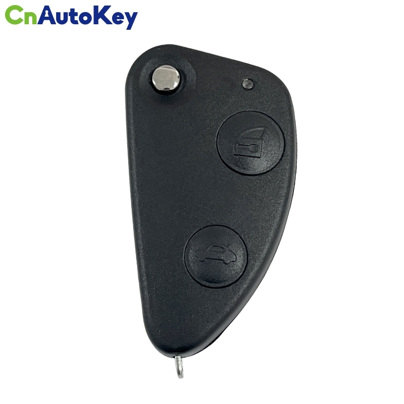 CN092006    Replacement Remote Car Key Combo Flip Fob 2 Button With Uncut SIP22 Blade 433MHZ ID48 Chip for Alfa Romeo 147 156 166 GT