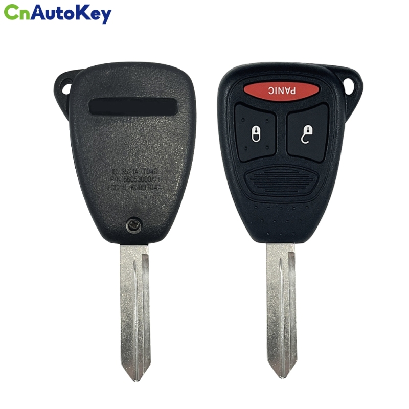 CN087051  2005-2011 (OEM) Remote Head Key for Dodge / Mitsubishi - Dakota / Raider | PN: 05183348AA / KOBDT04A