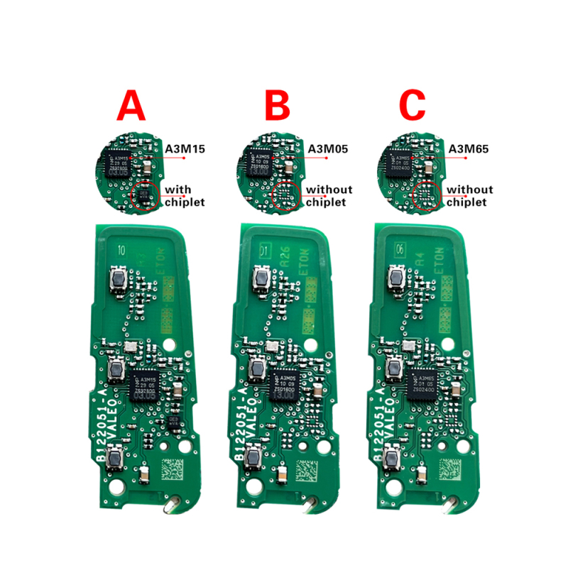 CN009042 2020 Peugeot 5008, 508   Smart Key, 3Buttons, IM3A HITAG AES NCF29A1, 434MHz Keyless Go