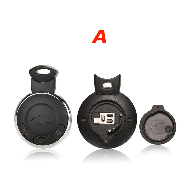 CS006054  3 Button Smart Remote Key Case Fob Shell Replacement Keyless Entry Remote Key Cover For BMW Mini Cooper R56