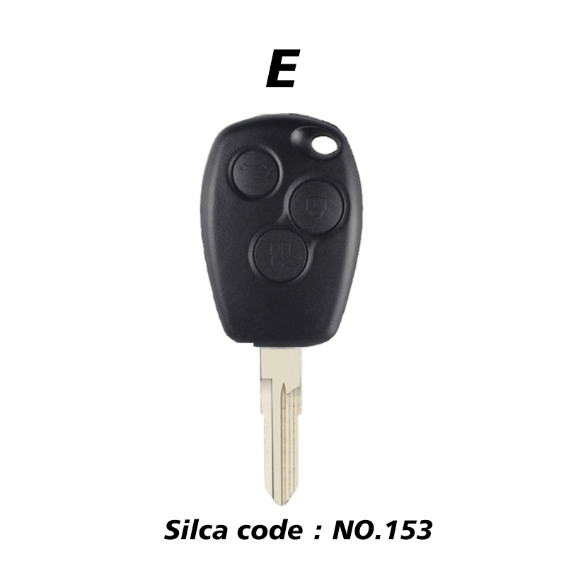 CS010079 3 Button Remote Car Key for Renault blade Silca code VA2