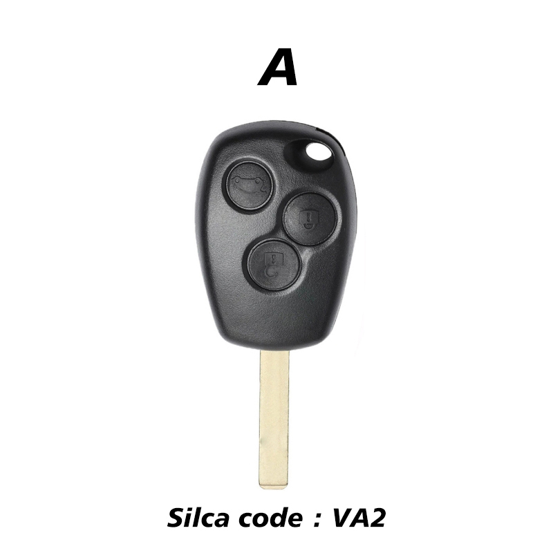 CS010079 3 Button Remote Car Key for Renault blade Silca code VA2