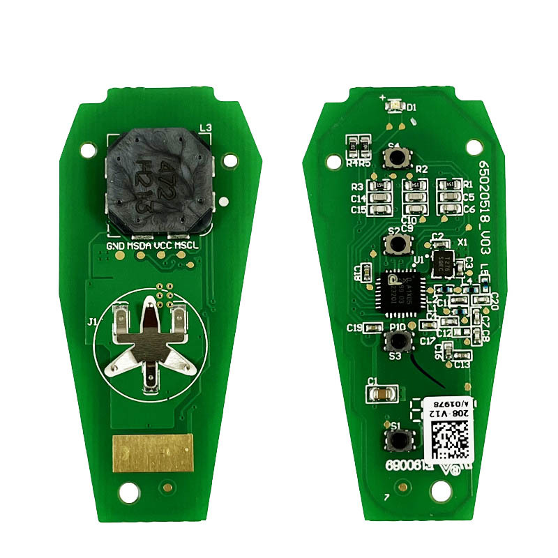 CN079009  For Chery Jetour 4Buttons Smart Key Hitag 3 47 chip 433mhz