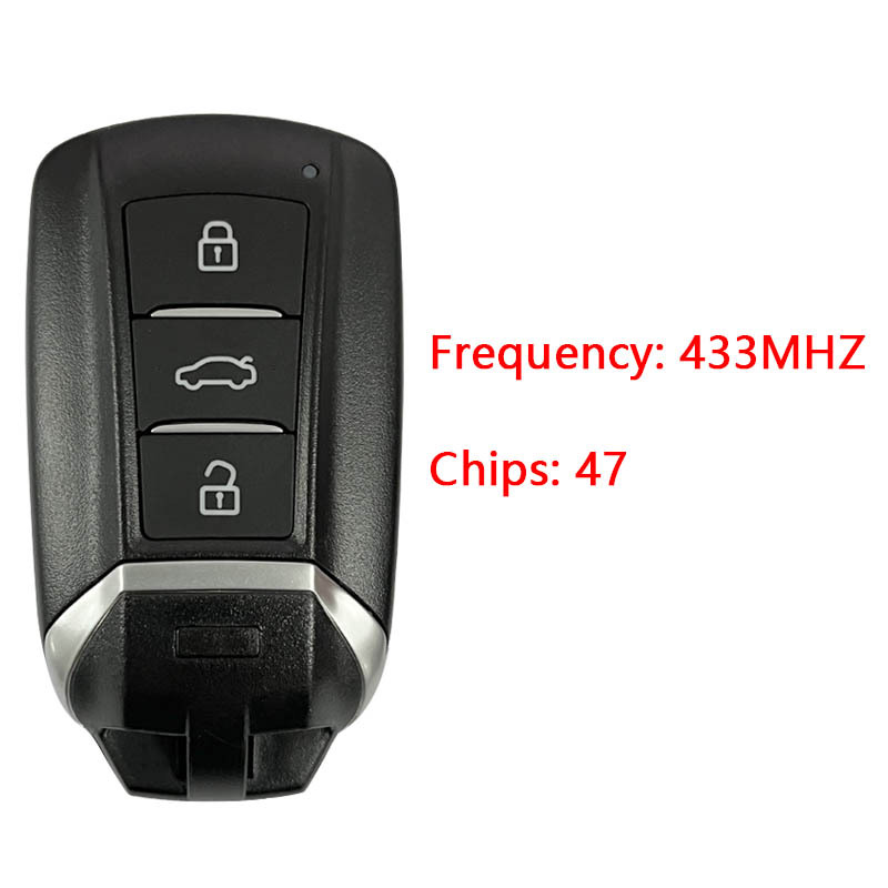 CN029003   For Dofeng Smart key 3 button Hitag 47 chip