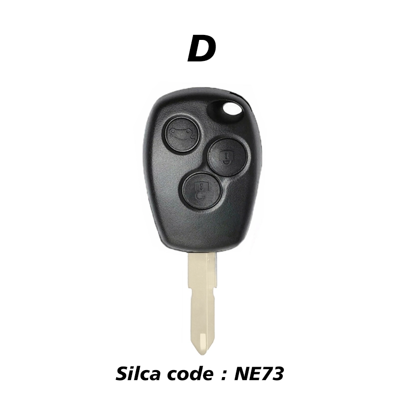 CN010073  3 Button Remote Car Key for Renault 433mhz With PCF7961M/4A VA2 Round Button