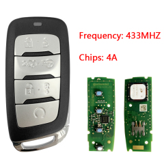 CN035016   Original brand new genuine 4A chip 433MHZ M50 suitable for Changan CS85COUPE 2019 2021 smart key smart card with small key luxury top confi