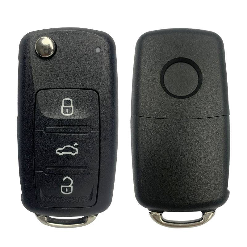 CN001052 Folding Remote Key 3 Button 434MHz With ID48 Chip 5K0 837 202 AD for Volkswagen