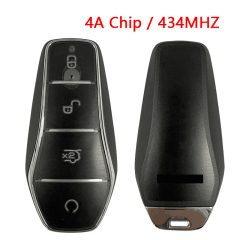 CN085007 Original 4 Buttons Smart Car Key For BYD Atto 4A Chip Frequency 434MHZ