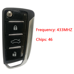 CN037003 Suitable for JAC OEM smart remote control key 433MHZ 46 chip