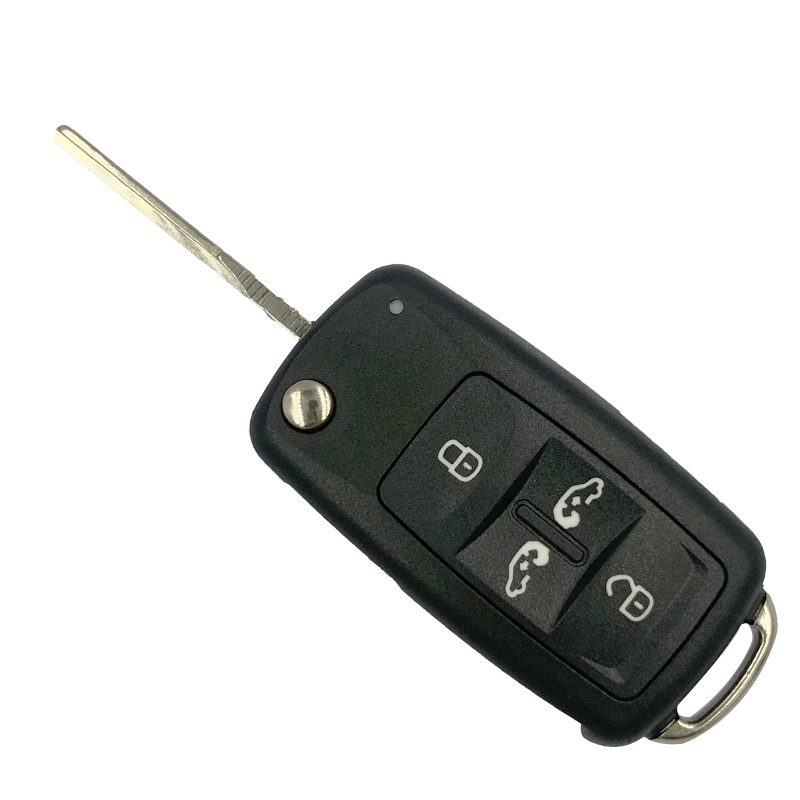 CN001121 Aftermarket VW Remote key  Volkswagen Sharan / Transporder Megamos AES ID88  434Mhz