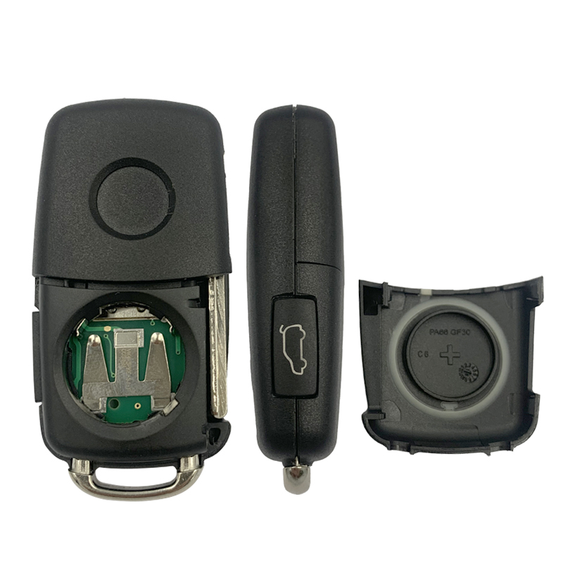 CN001121 Aftermarket VW Remote key  Volkswagen Sharan / Transporder Megamos AES ID88  434Mhz