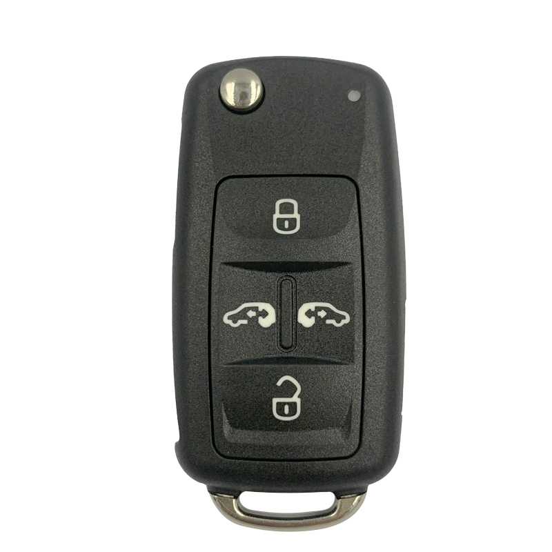 CN001121 Aftermarket VW Remote key  Volkswagen Sharan / Transporder Megamos AES ID88  434Mhz