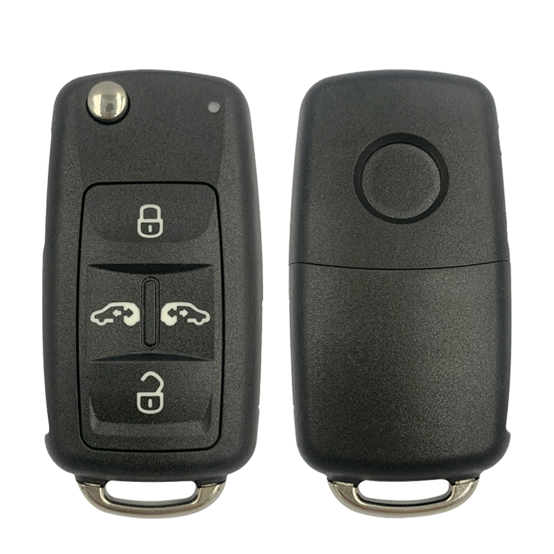 CN001121 Aftermarket VW Remote key  Volkswagen Sharan / Transporder Megamos AES ID88  434Mhz