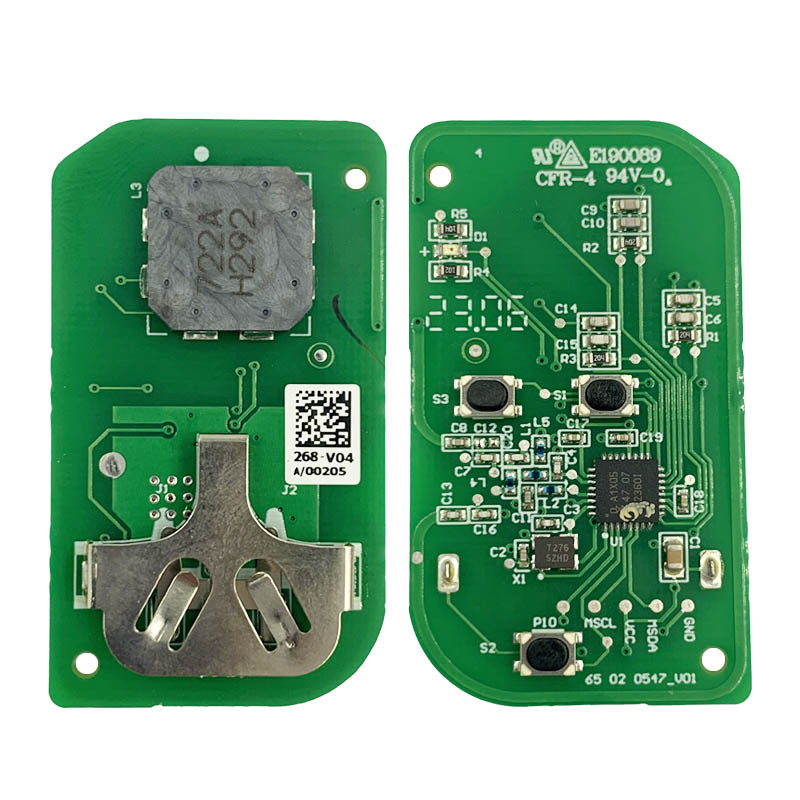 CN079013  Suitable for Chery OEM intelligent remote control key 434MHZ 4A chip