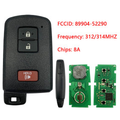 CN007137 For Toyota 3 Button Proximity Remote Fcc HYQ14FBA AG Board 2110 Pn 89904-52290
