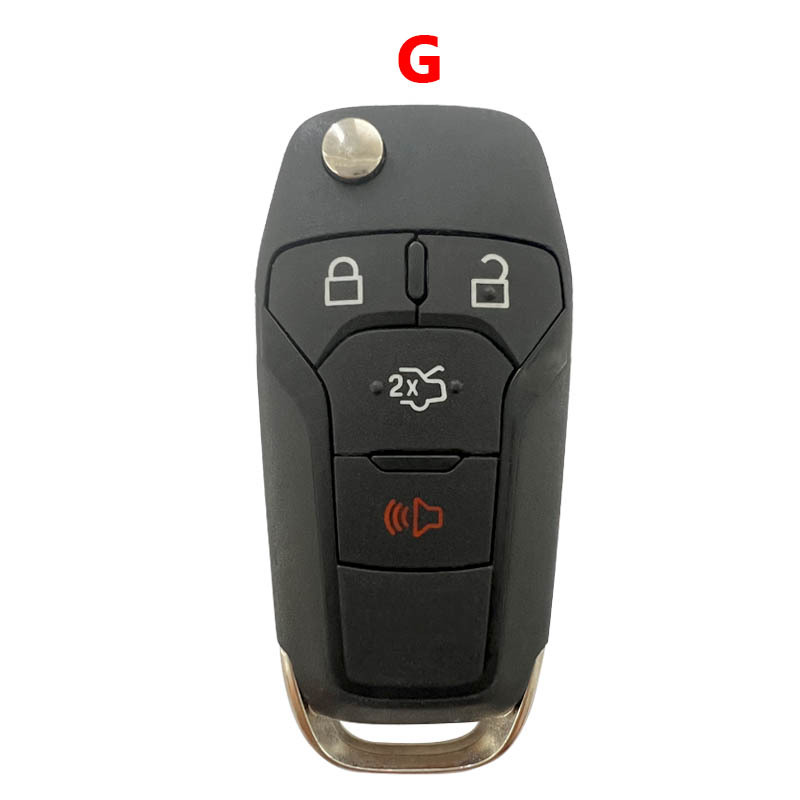 CN018133 OEM Flip Remote Key Keyless Entry 315/434/902MHz with 49 chip Hitag Pro for Ford