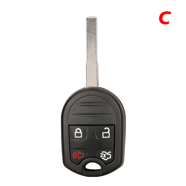 CN018132  OEM PCB 3/4 Buttons Remote Key For Ford C-Max F350 Escape Fiesta F150 Mustang Fit Mazda Uncut HU101 FO38 Blade Replace