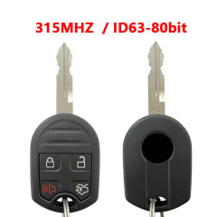 CN018135  OEM Remote Car Key For Ford Mustang Expedition Explorer Taurus Flex 3Buttons 315MHZ ID63-80bit Chip CWTWB1U793 SVD Logo