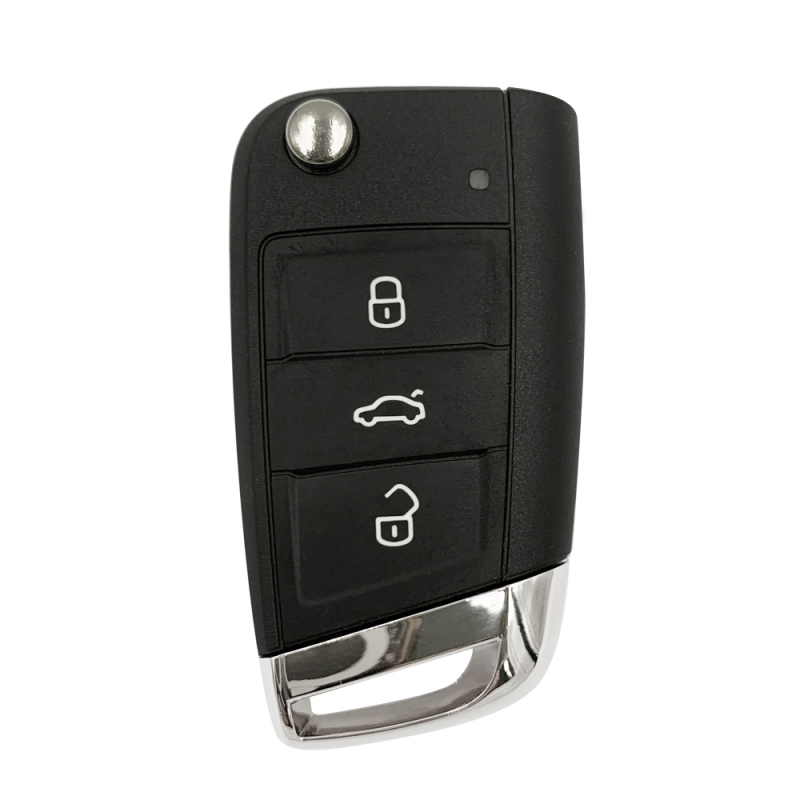 CS001041  3 Button Flip key For VW passat smart remote key shell