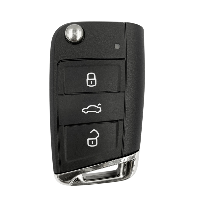 CS001039  3 Button  Flip key For VW smart remote key shell