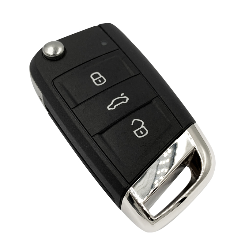 CS001041  3 Button Flip key For VW passat smart remote key shell