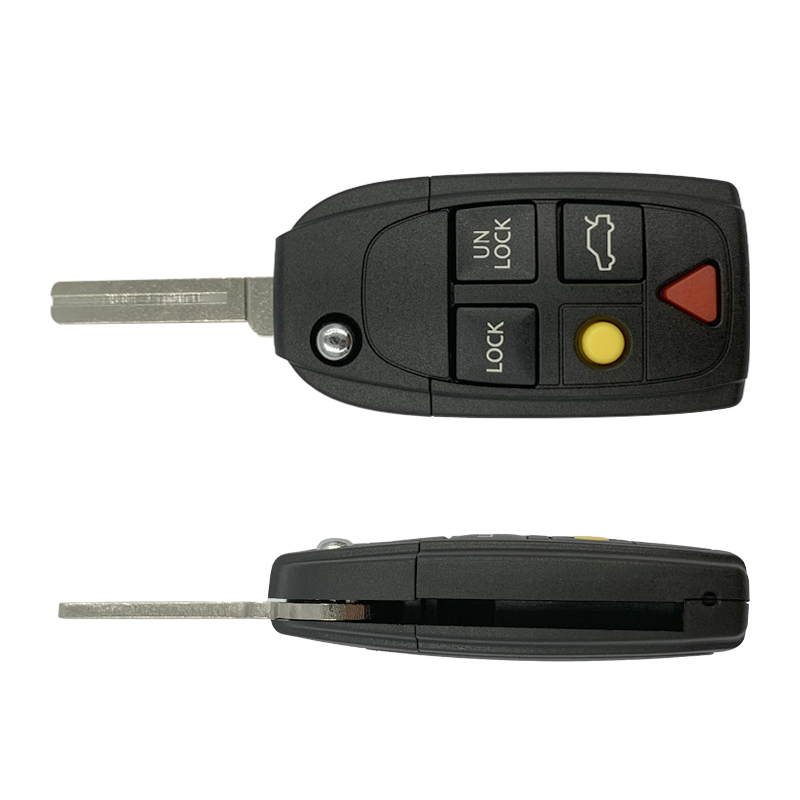 CN050016  2004-2015 Volvo / 5-Button Flip Key / PN: 8688799 / LQNP2T-APU / 315 Mhz (OEM Refurb)