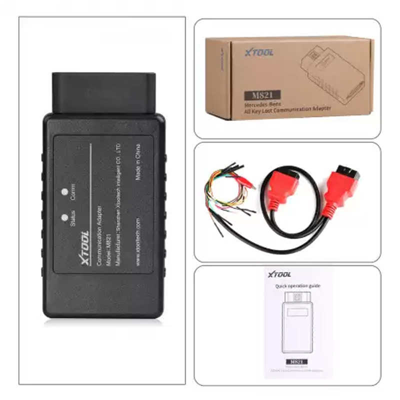 CNP178 XTOOL M821 Mercedes Benz All Key Lost Communication Adapter