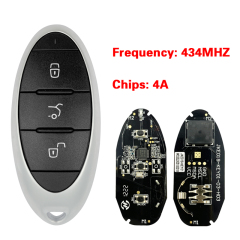 CN138  Original 3 Button Smart Key for Bestune  434MHZ  4Achip