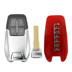 CS094004 4 button Key Shell For Ferrari 458 588 488GTB LaFerrari 2014-2020