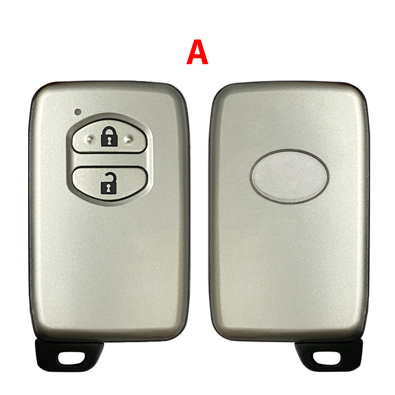 CS007144 Replacement New Smart Remote Key Shell 2/3/4 Button for Toyota 4 Runner Avalon Land Cruiser Prius Highlander Venza Prius V