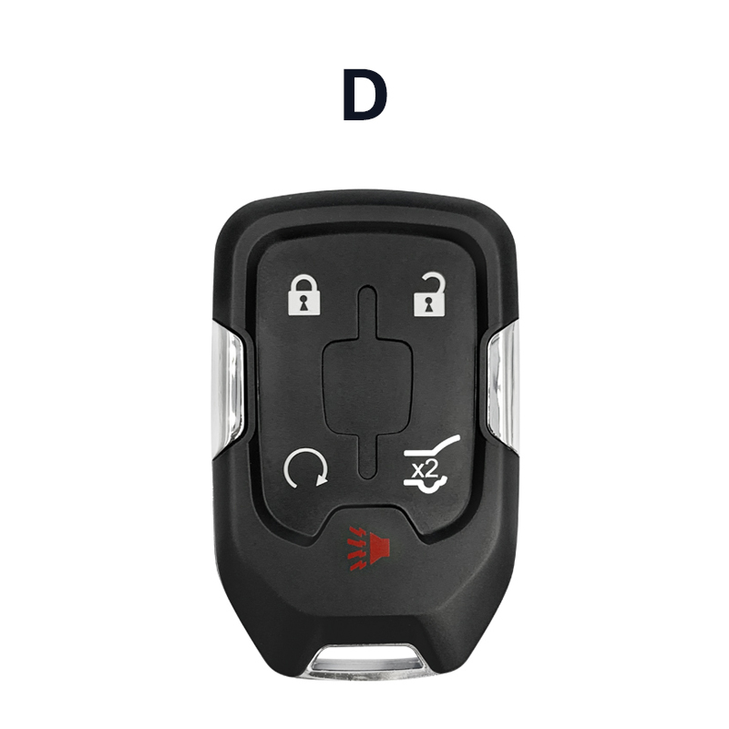 CS019012   Smart Keyless Fob Shell for Chevrolet Tahoe Silverado Suburban Tahoe GMC Sierra Acadia Terrain YUKON Remote Key Case