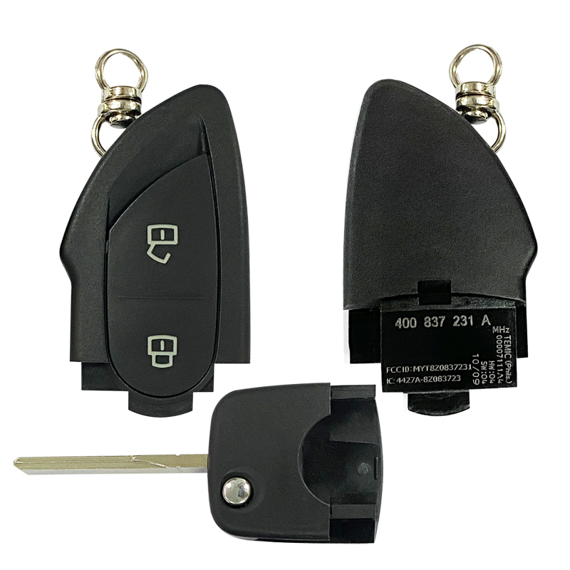 CN076001 Genuine For Lamborghini Gallardo Keyless Entry Remote FCC 400 837 231 Flip Key 434MHZ ID48