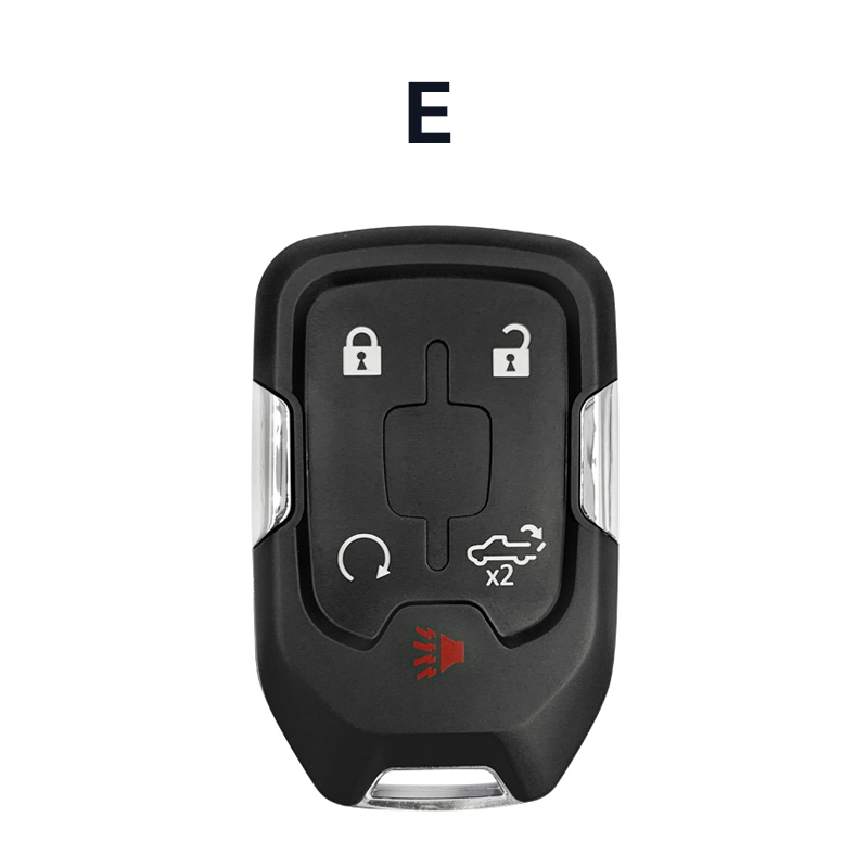 CS019012   Smart Keyless Fob Shell for Chevrolet Tahoe Silverado Suburban Tahoe GMC Sierra Acadia Terrain YUKON Remote Key Case