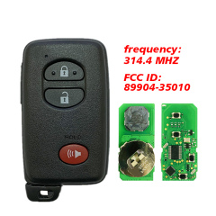 CN007209 Prius Toyota Prius 4Runner 2010+ Smart Key, 3Buttons, HYQ14ACX-5290  315MHz Light Gray 89904-35010 Keyless Go