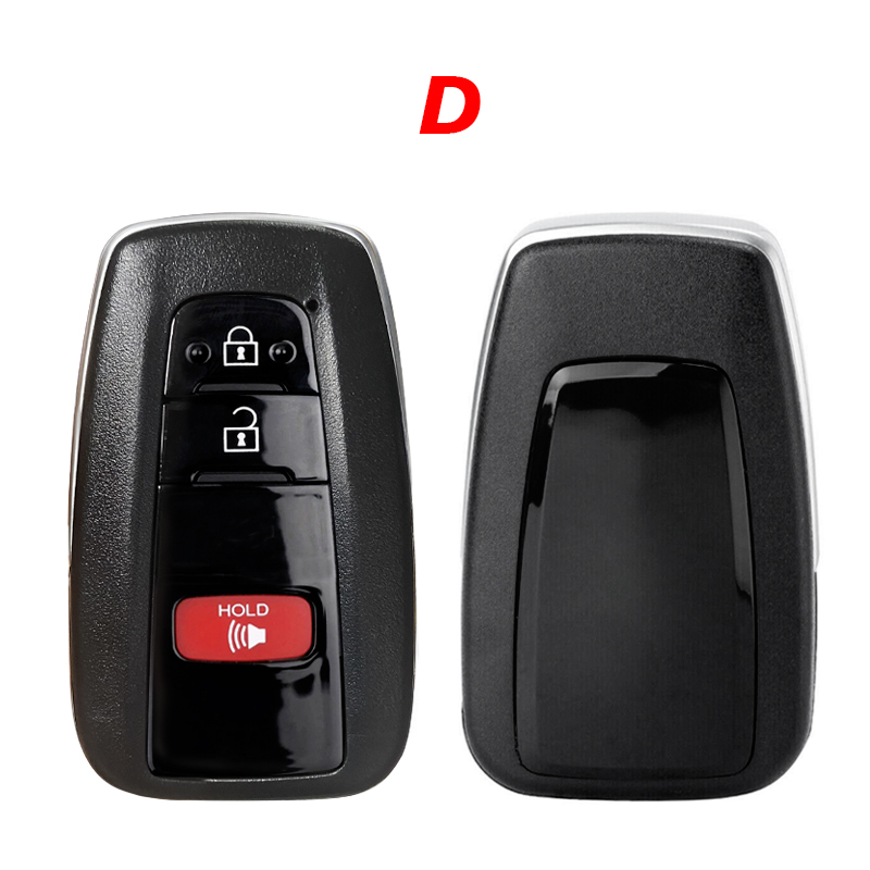 CS007145 2/3/4 Button Smart car key shell For Toyota Corolla Replacement Remote car key shell