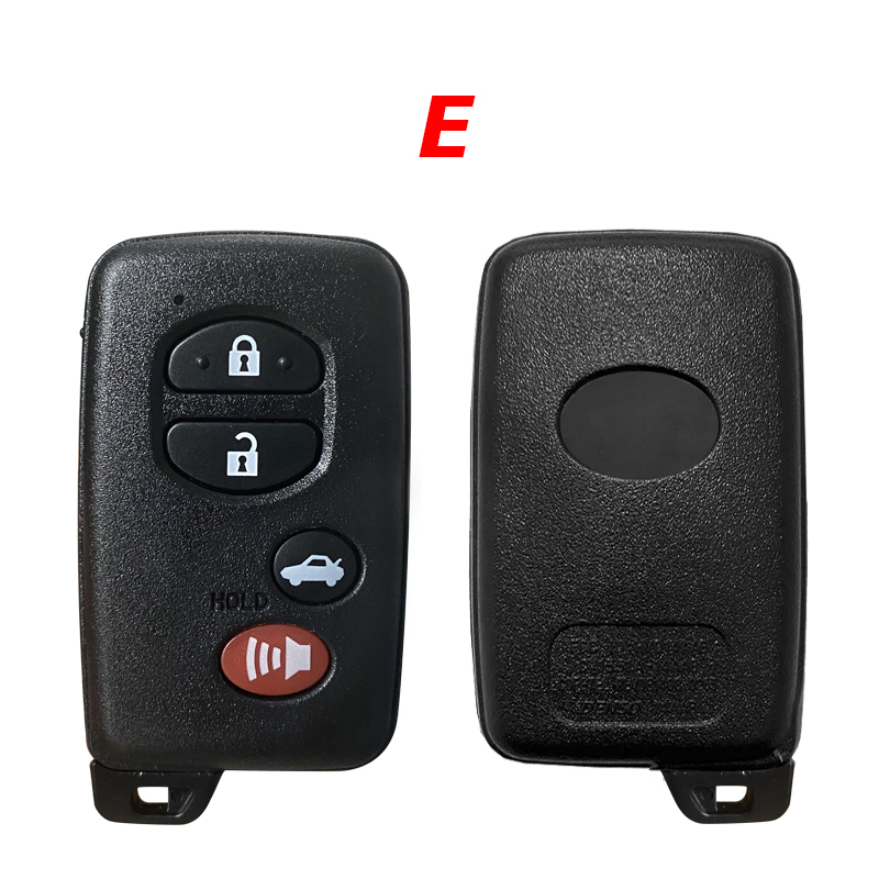 CS007146 Aftermarket 4 Button Smart car remote shell For Toyota Replacement Shell Cover