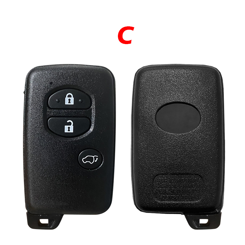 CS007146 Aftermarket 4 Button Smart car remote shell For Toyota Replacement Shell Cover