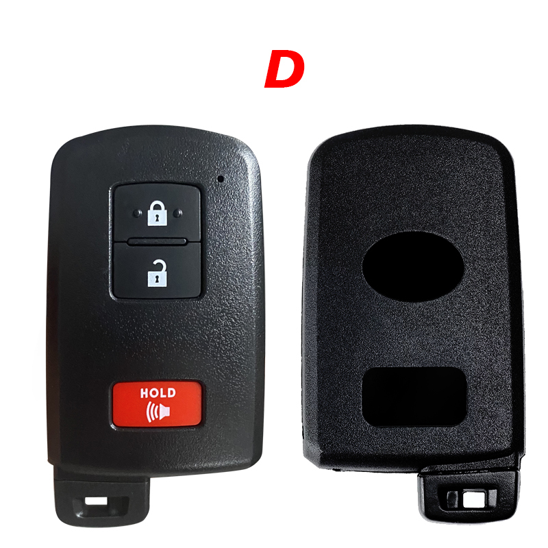 CS007147 aftermarket 2/3/4 Button Smart Key For Toyota car remote shell with blade