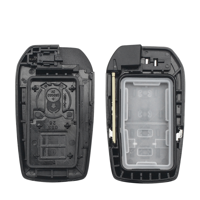 CS007095 Remote Key Fob Shell Case Housing For Toyota Fortuner Prado Camry Rav4 Highlander Crown Smart Keyless 234 Buttons