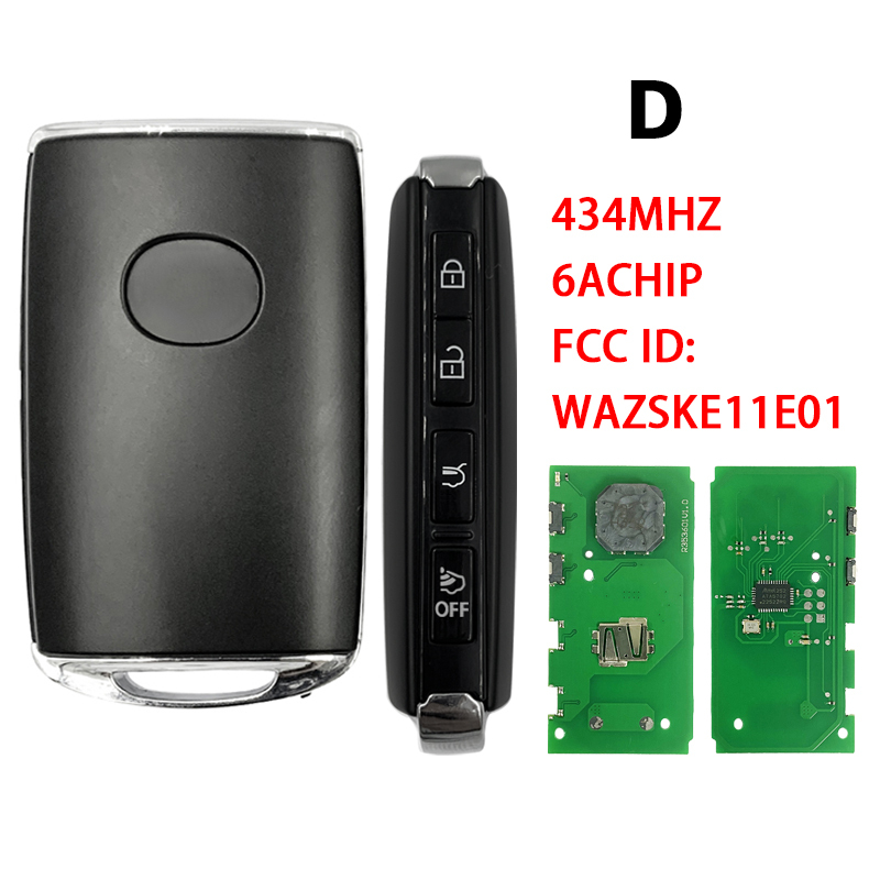 CN026062  For Mazda CX-30 2019+ 2020 Smart Key Remote  434MHZ 6ACHIP  SKE11E-01 P/N: DFY7-67-5DYA