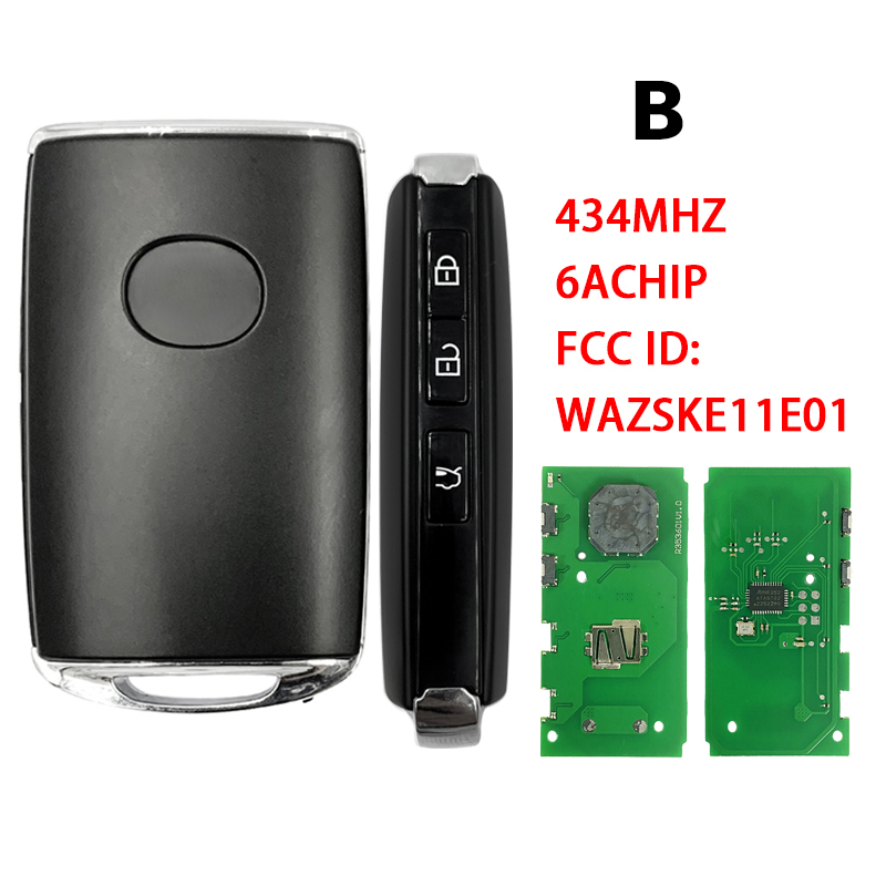 CN026062  For Mazda CX-30 2019+ 2020 Smart Key Remote  434MHZ 6ACHIP  SKE11E-01 P/N: DFY7-67-5DYA