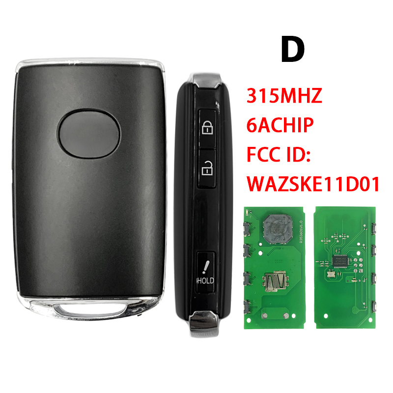 CN026061  2019-2021 Mazda Smart Key / PN: BCKA-675RYA / WAZSKE11D01 315MHZ  6ACHIP