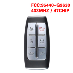 CN020298 for 2022 Hyundai Genesis G70 5+1Buttons Smart Key FCC ID: TQ8-FOB-4F36 PN: 95440-G9630 CHIP:47 433MHz