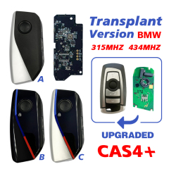 CN006114 Updated For BMW CAS4+upgrade Smart Key 4 Button Transplant Version