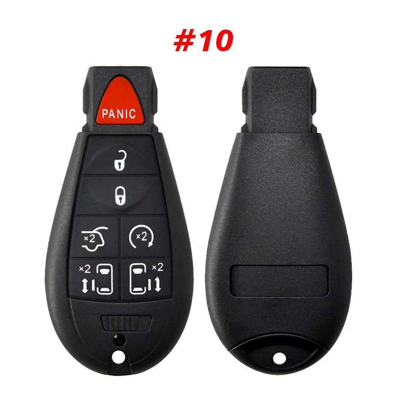 CS086006  Replacement Car Key Case For Chrysler Dodge Caravan fobik